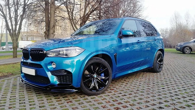 картинка Передняя юбка 3D-Design BMW X6 F86 магазин  StreetTuning 