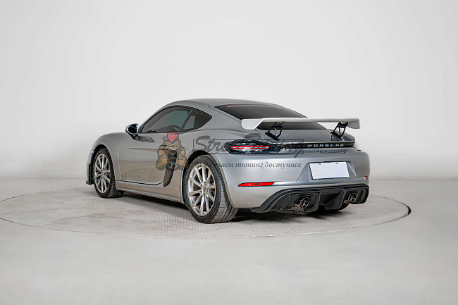 картинка Комплект обвеса GT4, упрощённая версия, с антикрылом для Porsche 718 Boxster (982) 2017+ магазин  StreetTuning 