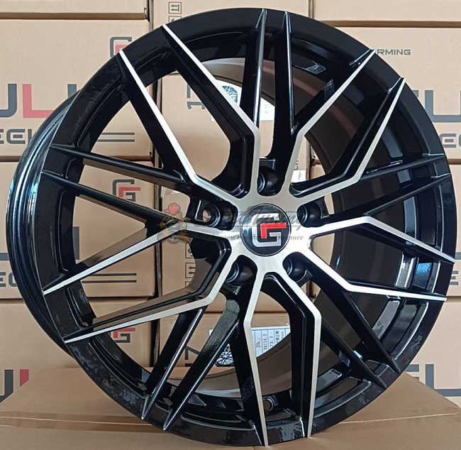 картинка Диски Inforged GL005 R18 J8 ET35 5X112 black+polished магазин  StreetTuning 