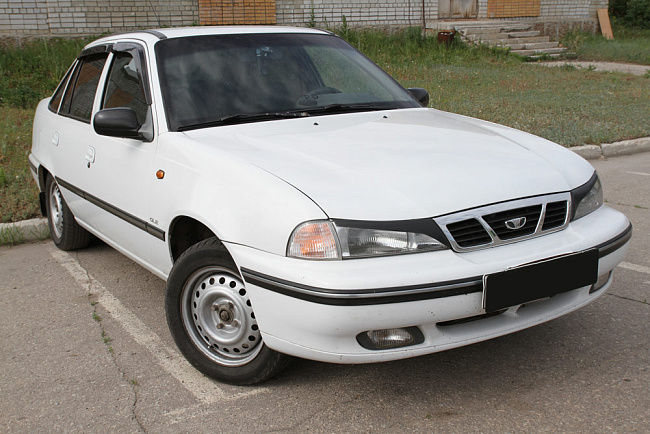 картинка Daewoo  Nexia 1994—2008 Накладки на передние фары (реснички) компл.-2 шт. магазин  StreetTuning 