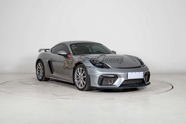 картинка Комплект обвеса GT4, упрощённая версия, с антикрылом для Porsche 718 Boxster (982) 2017+ магазин  StreetTuning 